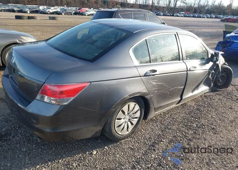2010 Honda Accord 2.4 Lx from USA, damaged, VIN 1HGCP2F39AA163023